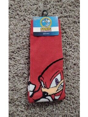 Sonic the Hedgehog Knuckles Crew Socks
